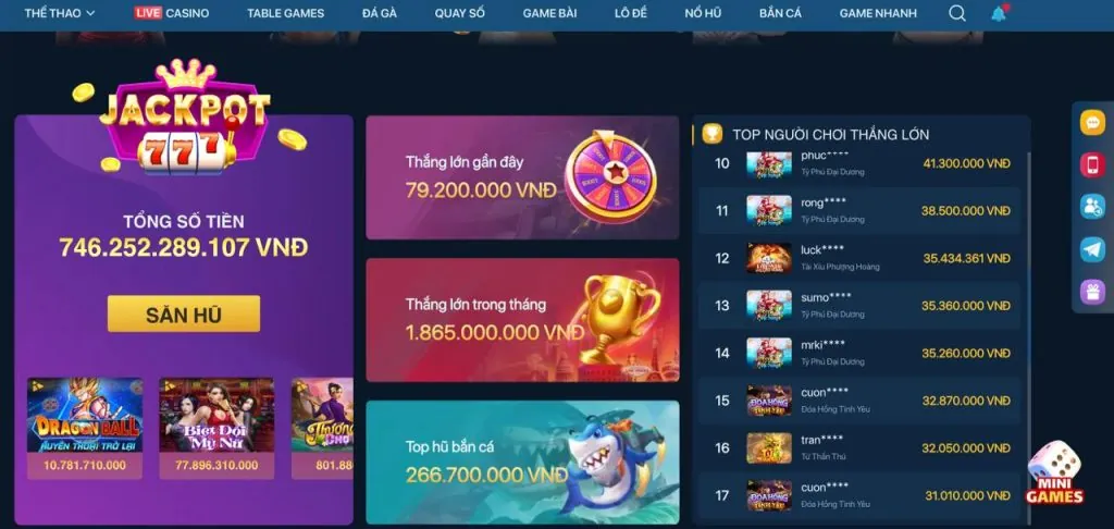 Game máy đánh bạc 789club